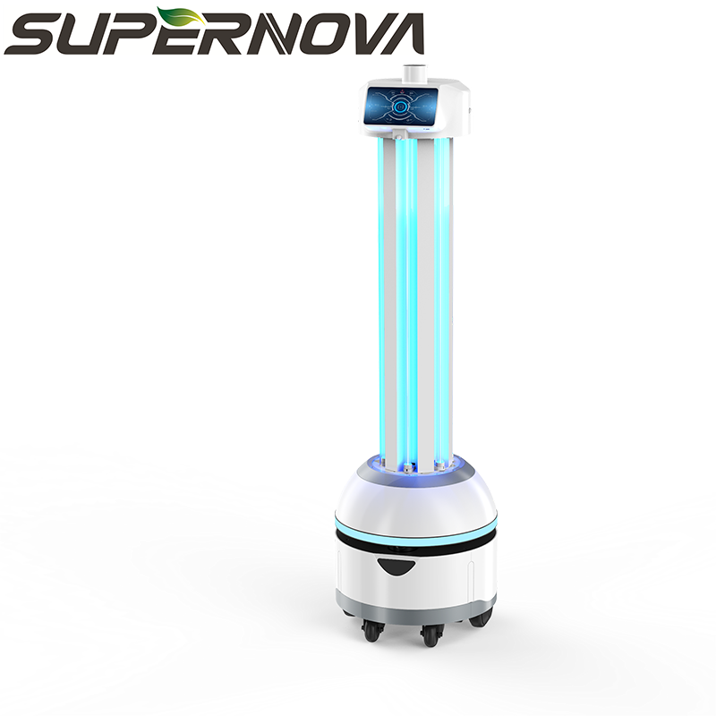 World Latest Intelligent Visual Navigation UV Disinfection Robot for School/Hospital/Airport or other public area